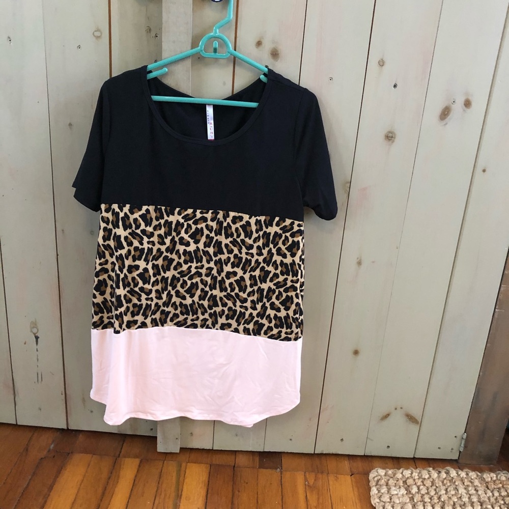 Black/Leopard/Pink ColorBlock - Picture 2 of 4